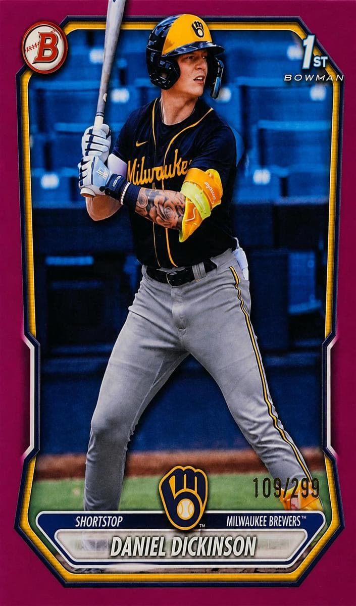 Daniel Dickinson 2026 bowman Bowman