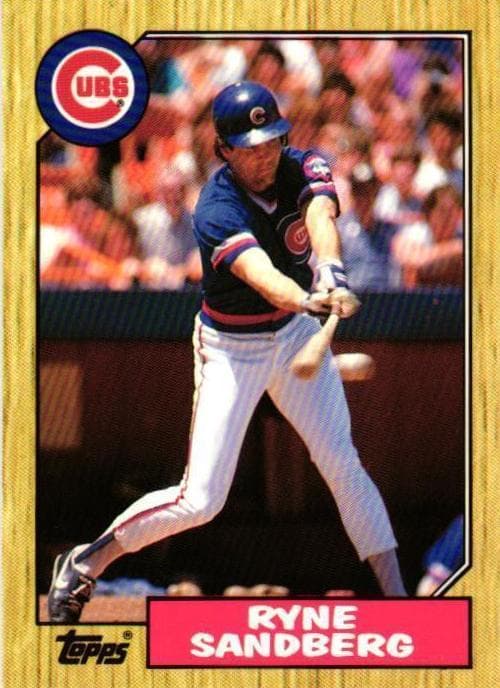 Ryne Sandberg 1987 topps Topps