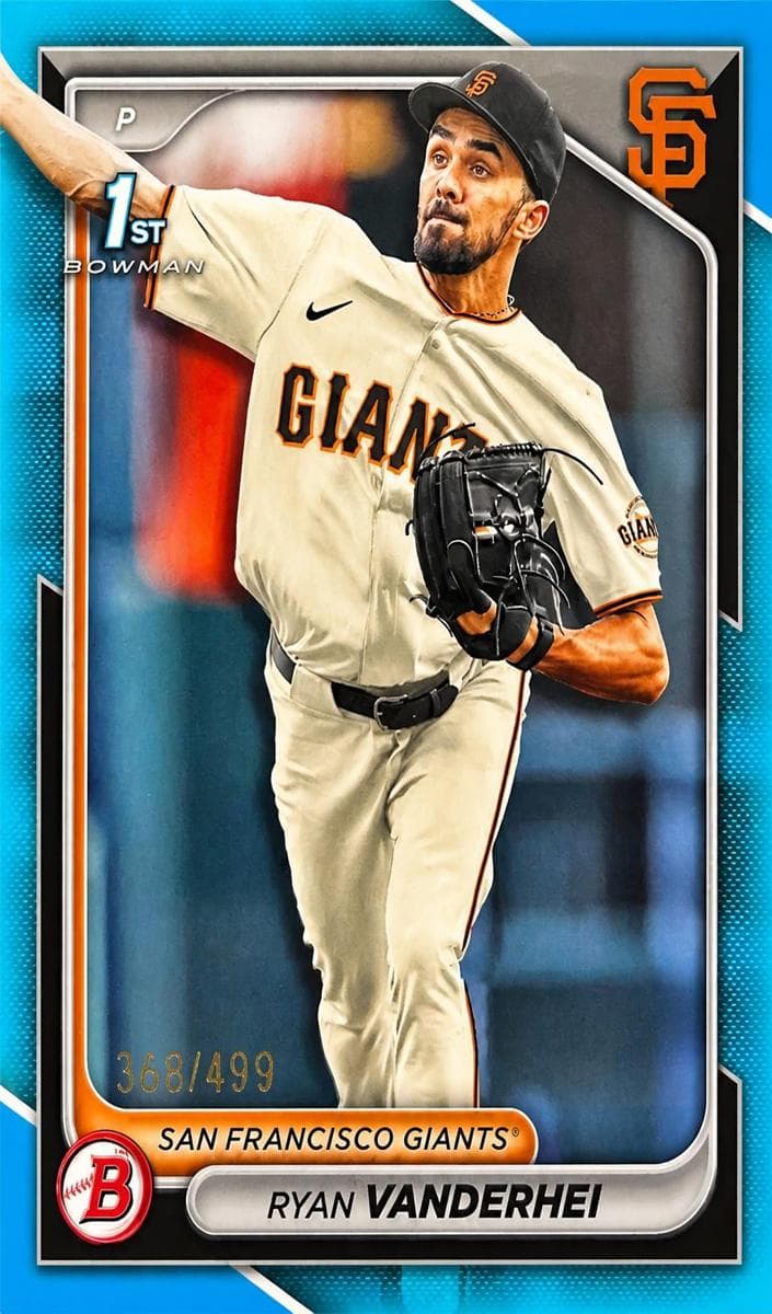 Ryan Vanderhei 2024 bowman Prospects