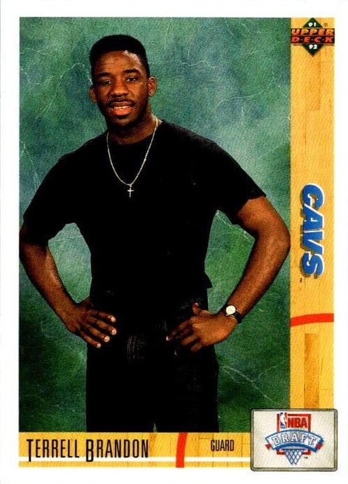 Terrell Brandon 1991 upper-deck Upper Deck