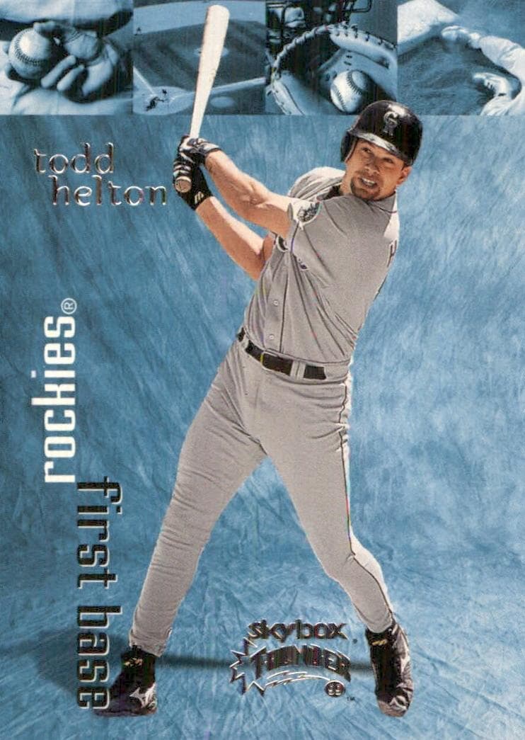 Todd Helton 1999 fleer SkyBox Thunder