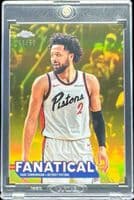 Cade Cunningham 2025 topps Topps Chrome Fanatical