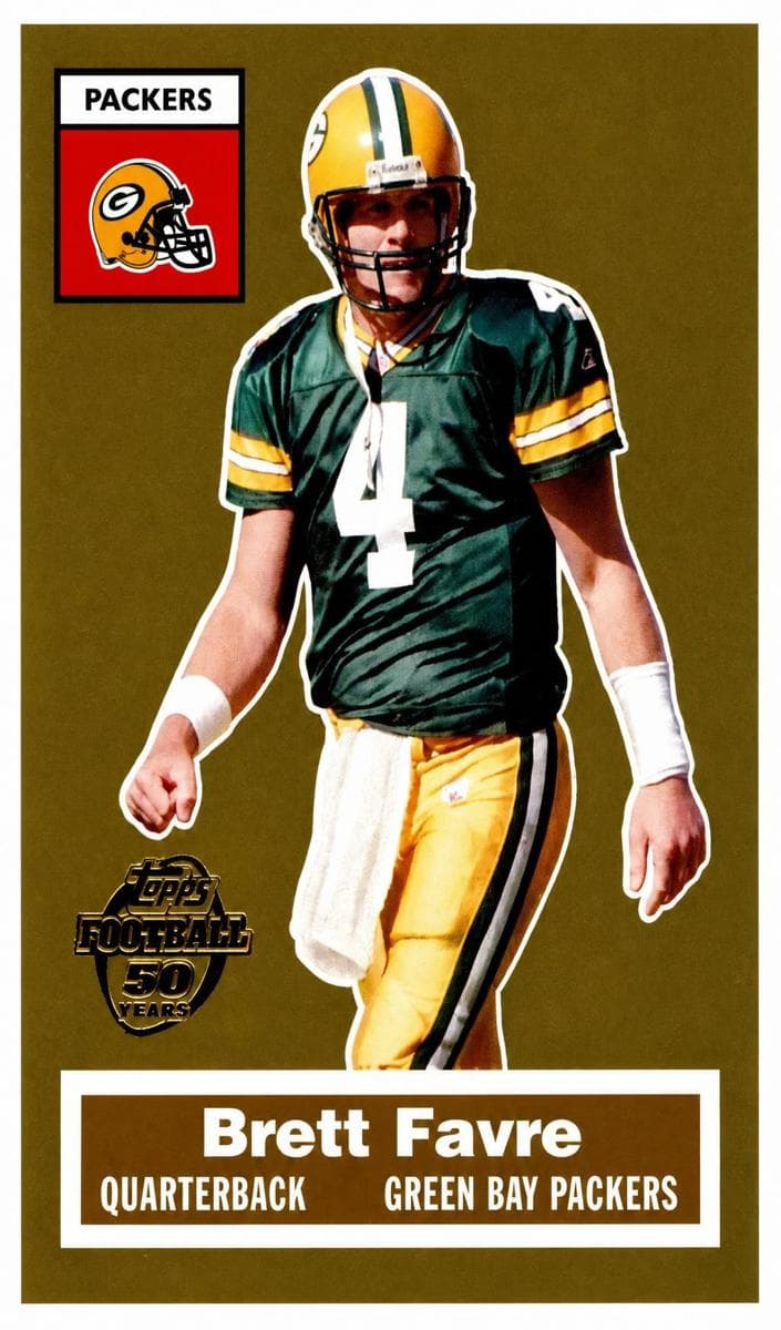 Brett Favre 2005 topps