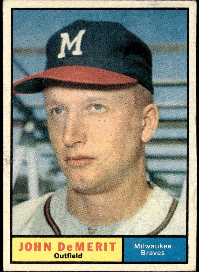John DeMerit 1961 topps Topps