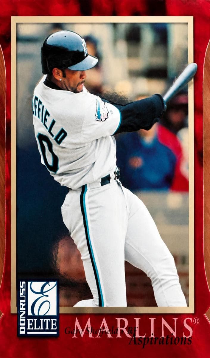 Gary Sheffield 1998 panini