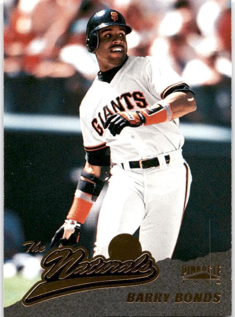 Barry Bonds 1996 unknown Pinnacle