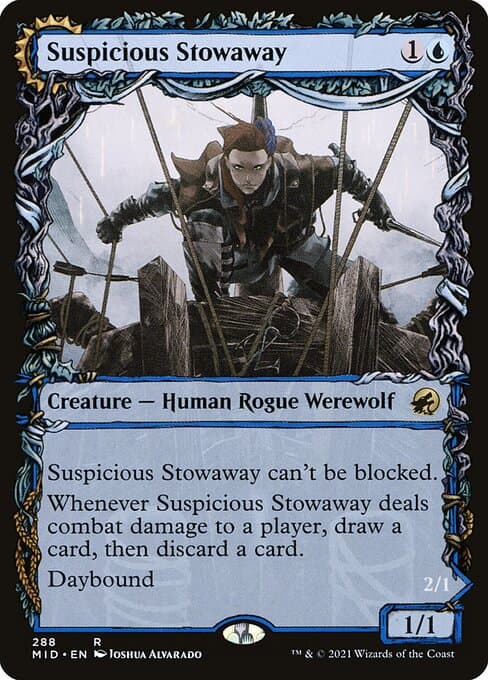 Suspicious Stowaway & Seafaring Werewolf #288