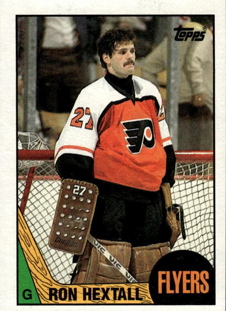 Ron Hextall 1987 topps Topps