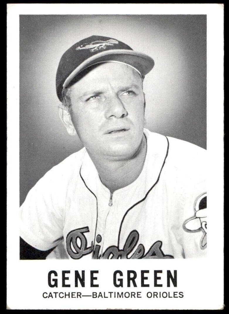 Gene Green 1960 leaf Leaf Baseball