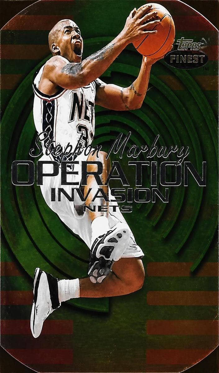 Stephon Marbury 1999 fleer Force