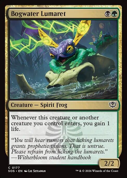 Bogwater Lumaret 2026 Magic: The Gathering Secrets of Strixhaven