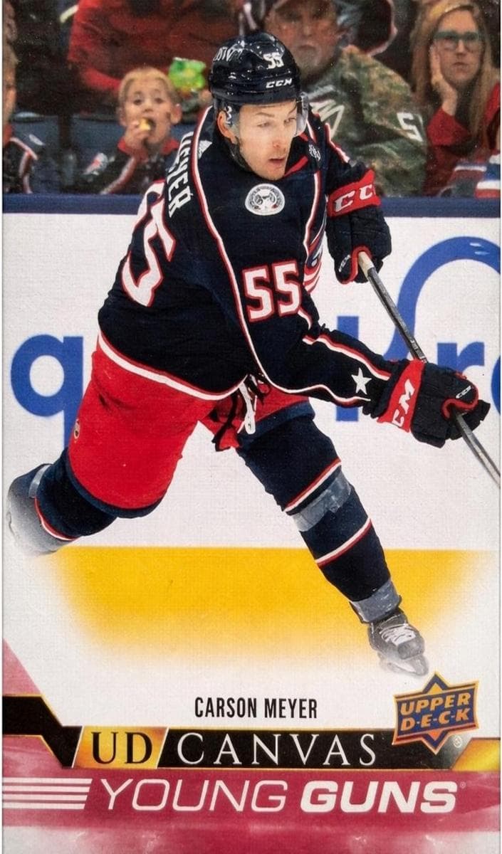 Carson Meyer trading card