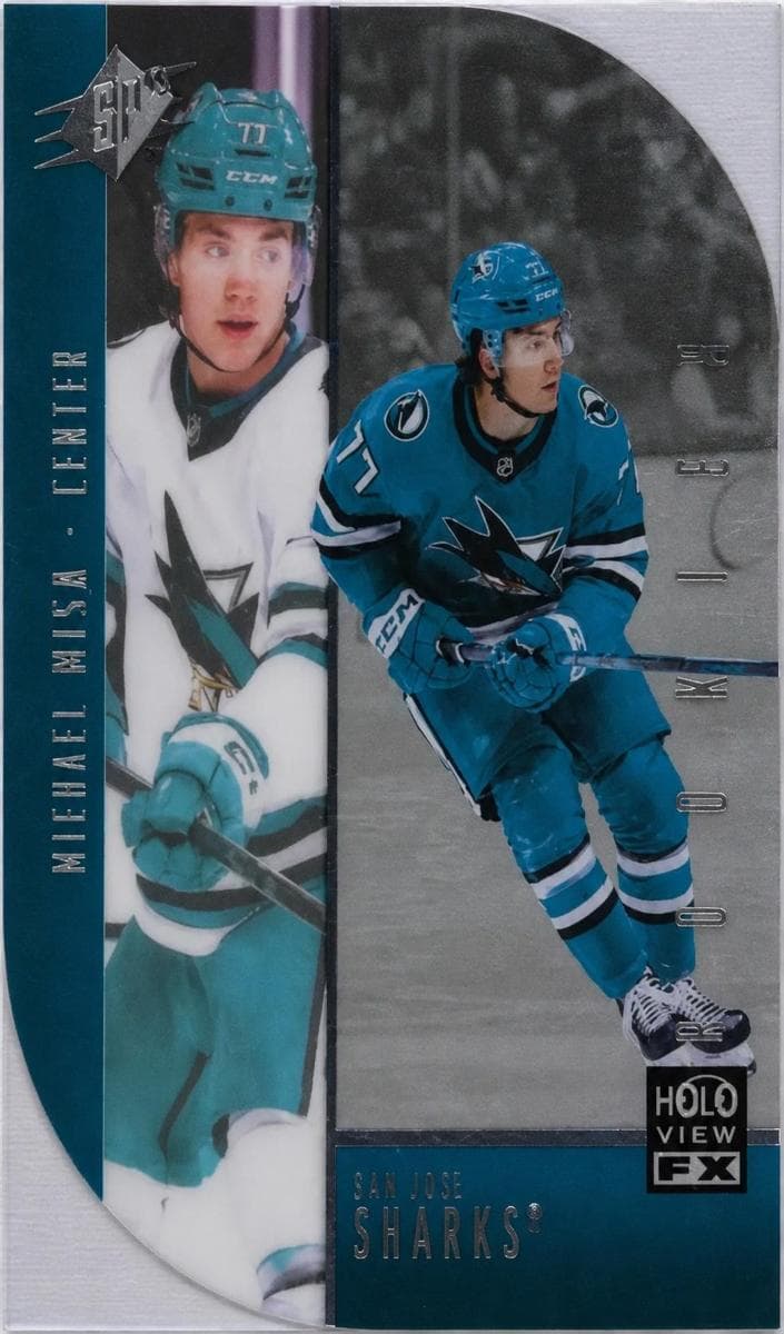 Michael Misa trading card