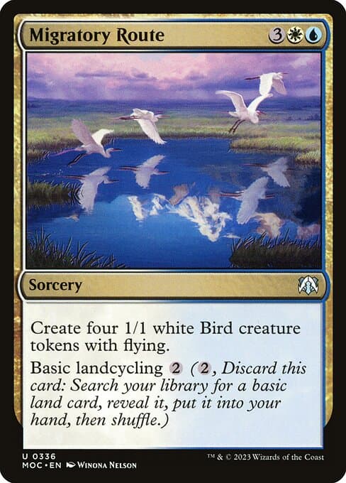 Migratory Route 2016 Magic: The Gathering Commander 2016