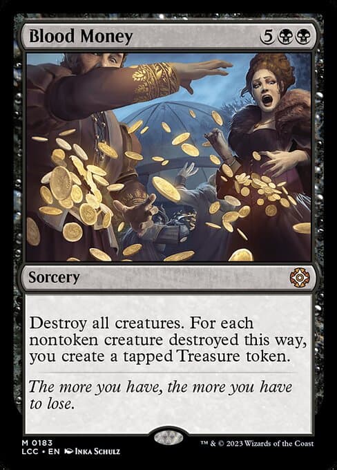 Blood Money 2023 Magic: The Gathering Lost Caverns of Ixalan Commander