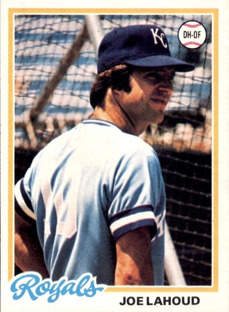 Joe Lahoud 1978 topps Topps