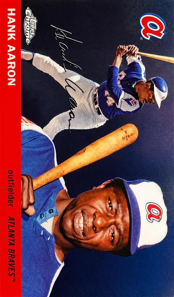 Hank Aaron 2025 topps