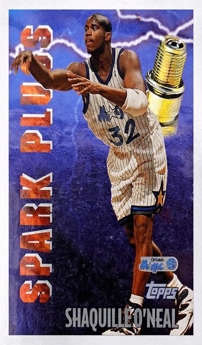Shaquille O'Neal 1995 topps