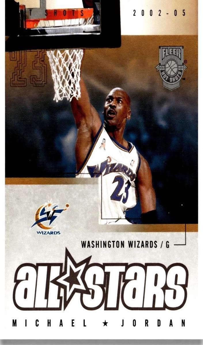 Michael Jordan 2002 fleer