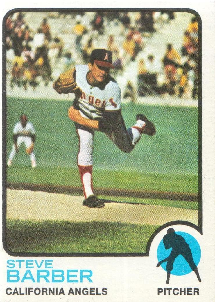 Steve Barber 1973 topps Topps