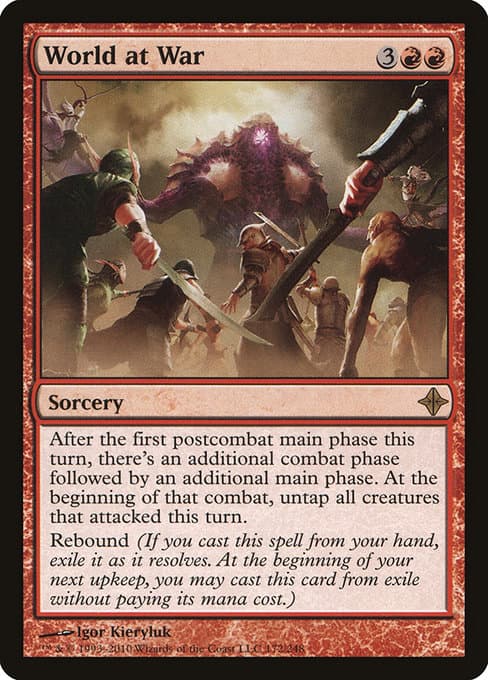 World at War 2010 Magic: The Gathering Rise of the Eldrazi