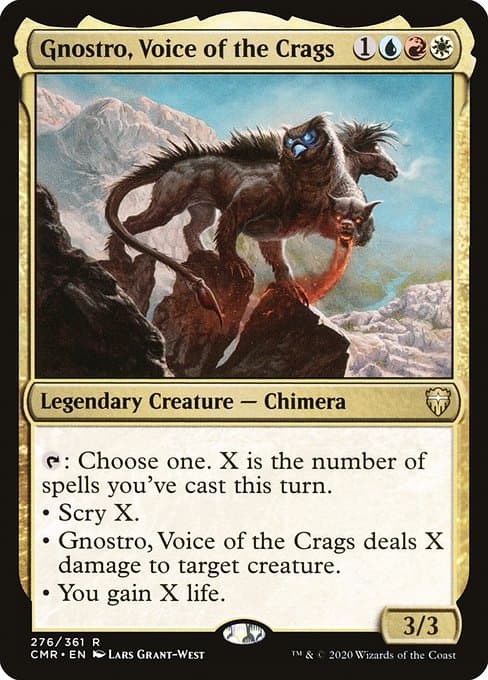 Gnostro, Voice of the Crags 2020 Magic: The Gathering Commander Legends
