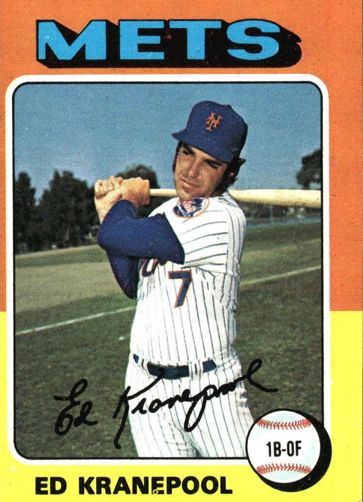 Ed Kranepool 1975 topps Topps