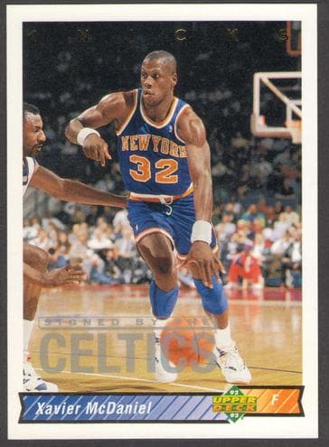 Xavier McDaniel 1992 upper-deck Upper Deck