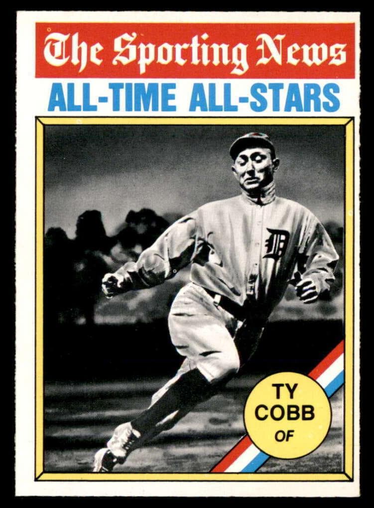 Ty Cobb 1976 topps O-Pee-Chee