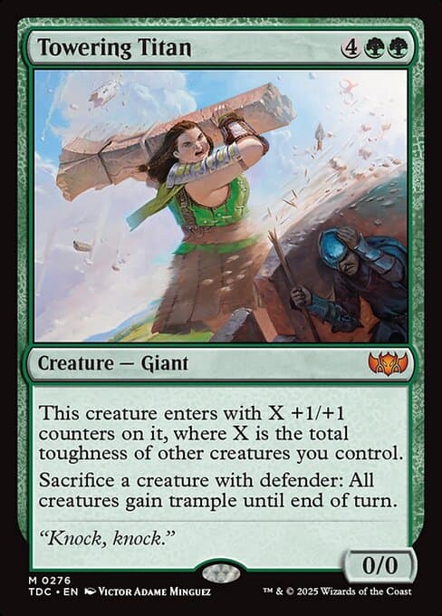Towering Titan 2020 Magic: The Gathering Jumpstart