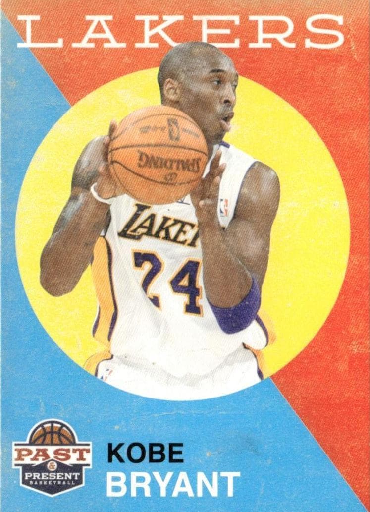 Kobe Bryant 2011 panini Past & Present