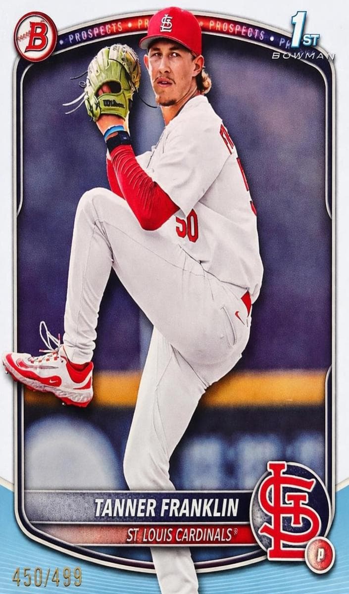 Tanner Franklin 2025 bowman Draft