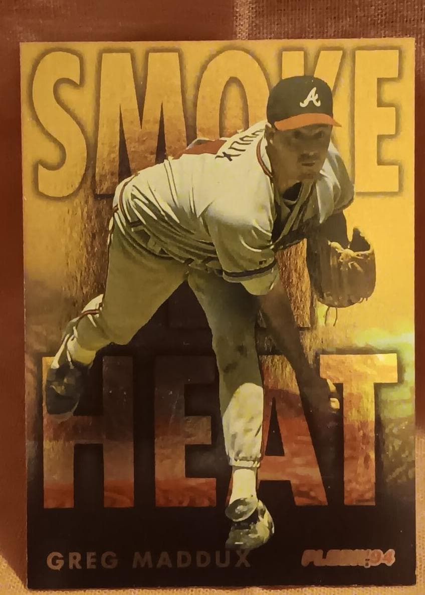 Greg Maddux 1994 fleer