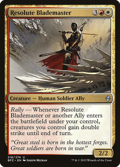 Resolute Blademaster #218
