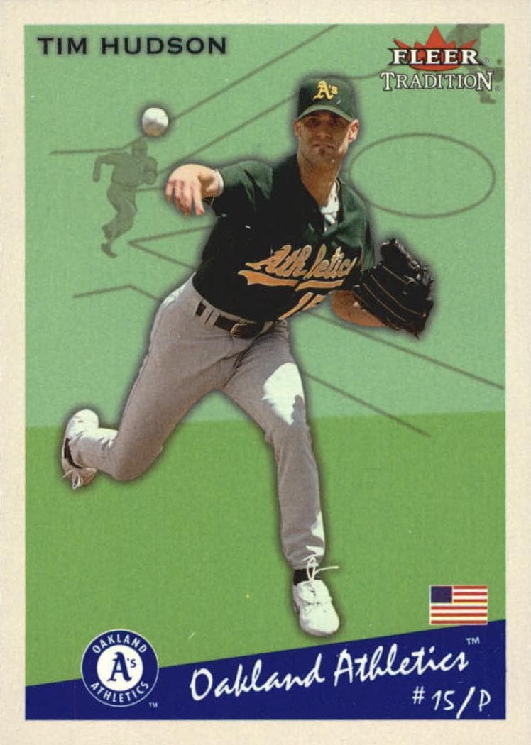 Tim Hudson 2002 fleer Tradition
