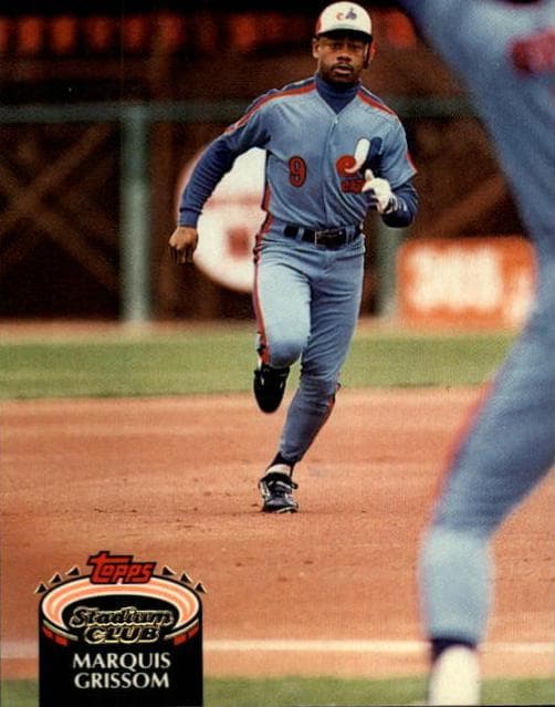 Marquis Grissom 1992 unknown Stadium Club