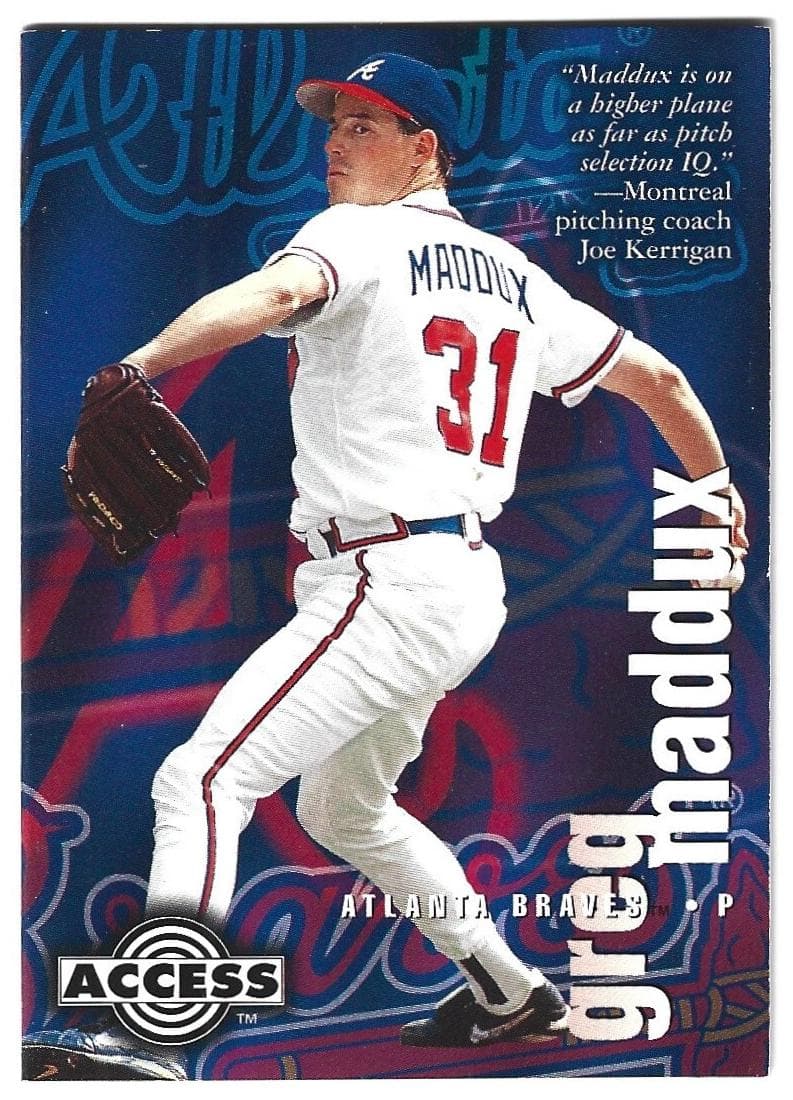 Greg Maddux 1996 unknown Circa