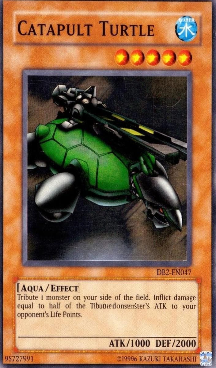 Catapult Turtle 2005 Yu-Gi-Oh! Dark Beginning 2
