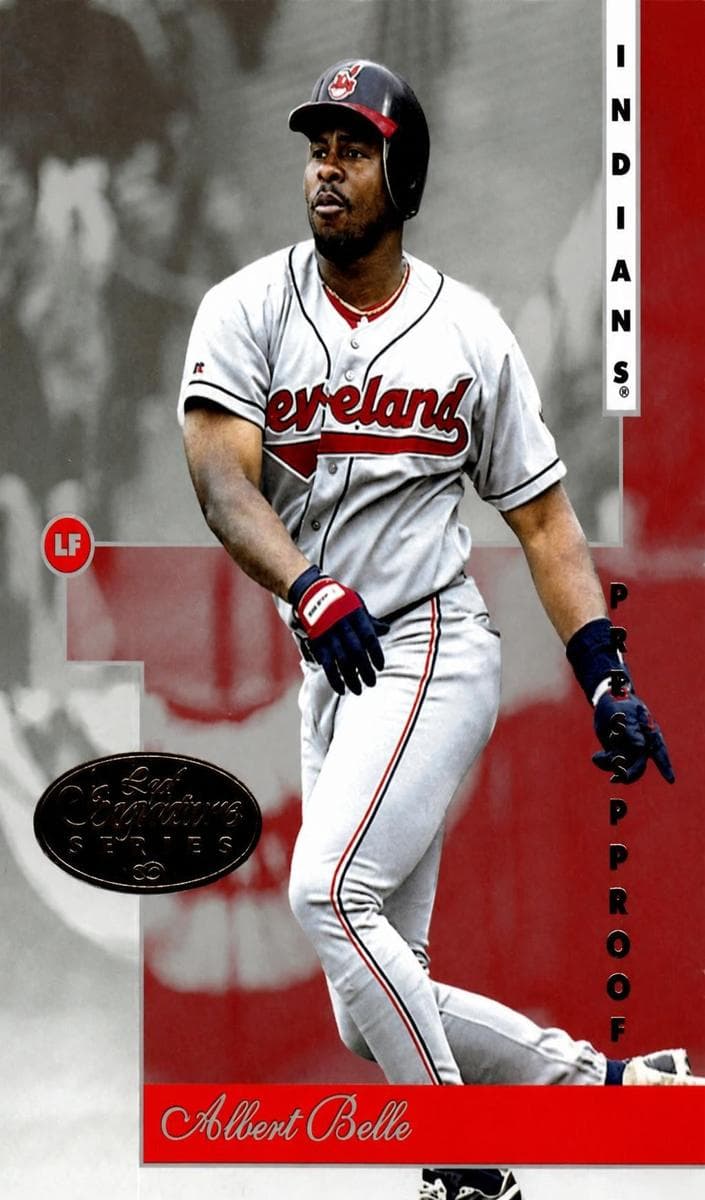 Albert Belle 1996 panini Score