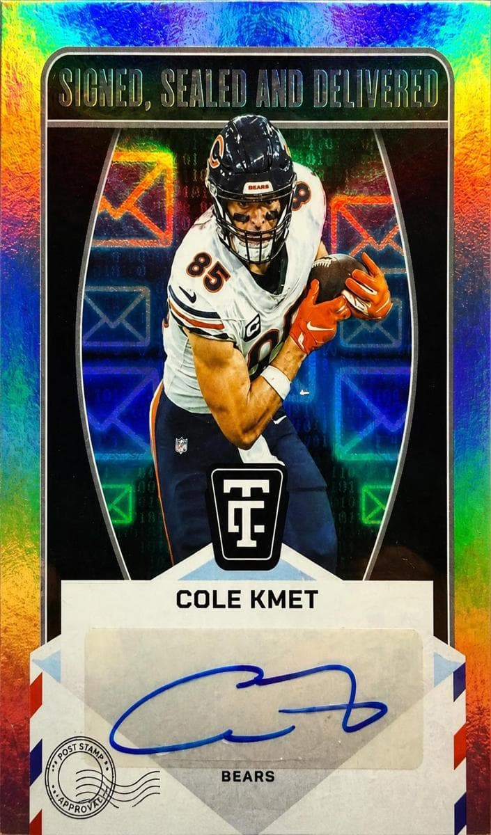 Cole Kmet trading card