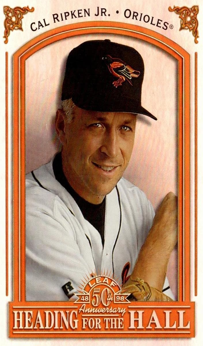Cal Ripken Jr. 1998 leaf Leaf