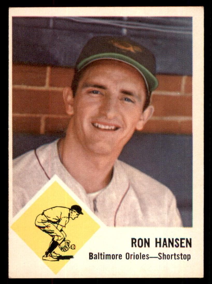 Ron Hansen 1963 fleer Fleer