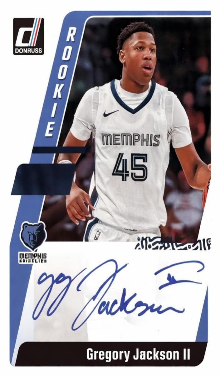 Gregory Jackson II trading card