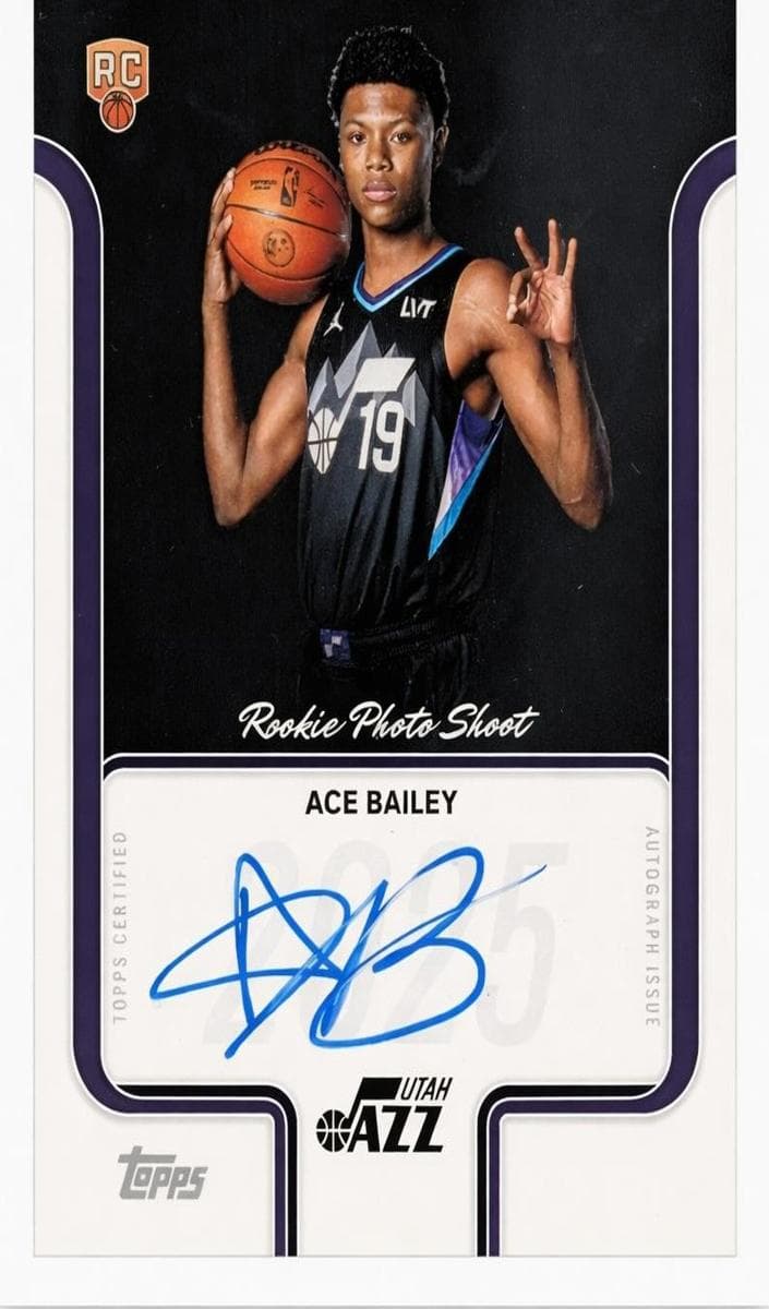 Ace Bailey 2025 topps Topps