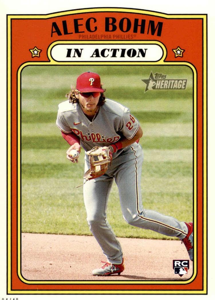 Alec Bohm 2021 topps