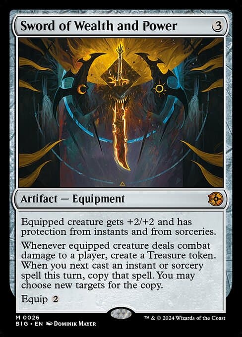 Sword of Wealth and Power 2024 Magic: The Gathering