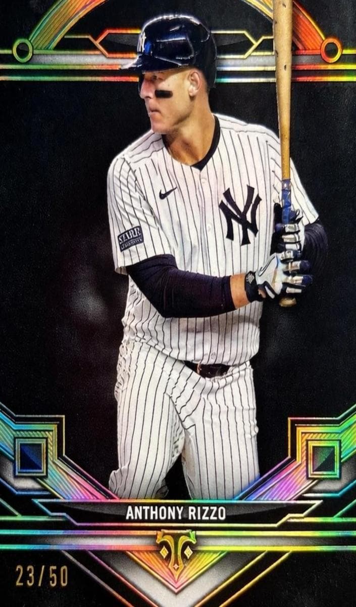 Anthony Rizzo 2024 topps Topps Triple Threads