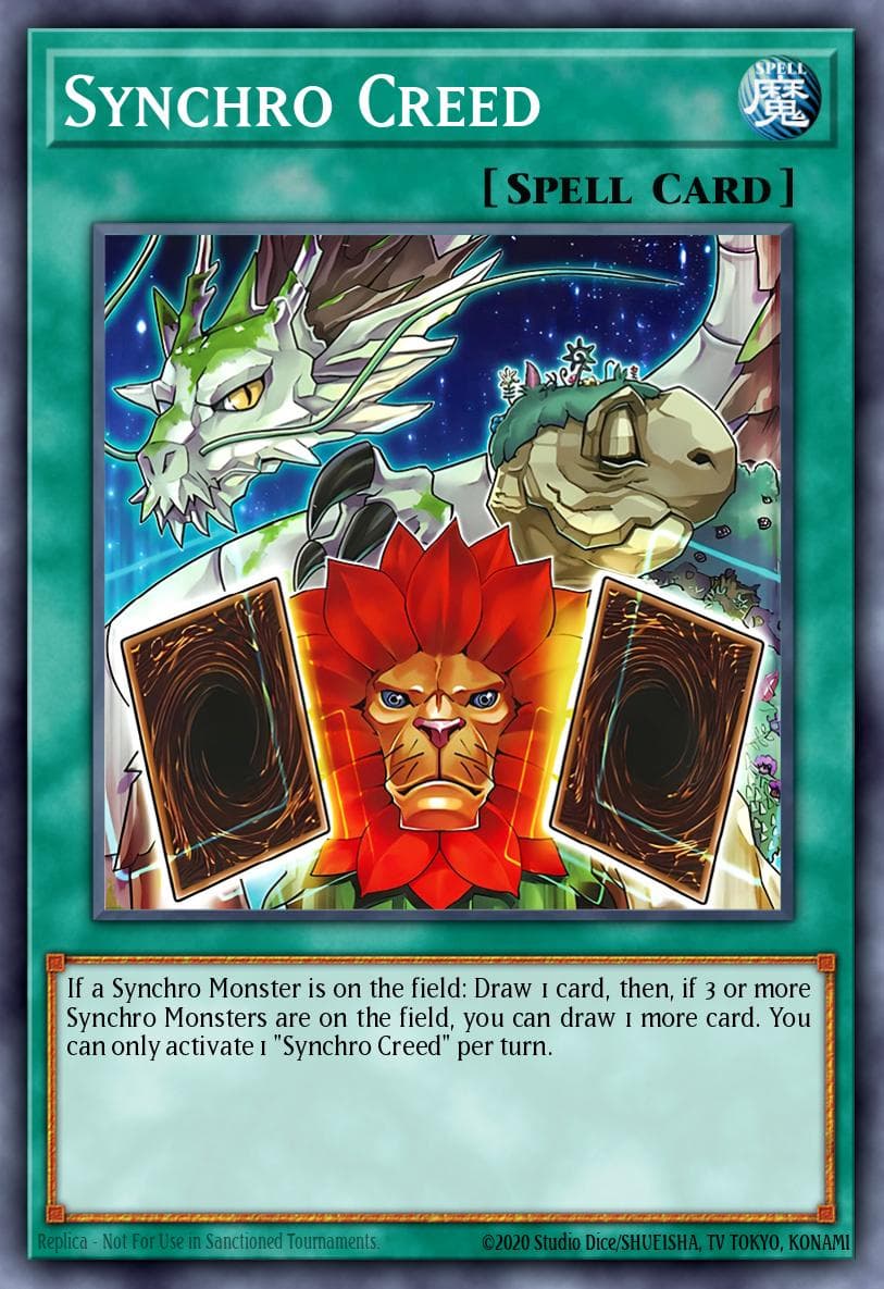 Synchro Creed 2024 Yu-Gi-Oh! Battles of Legend: Terminal Revenge
