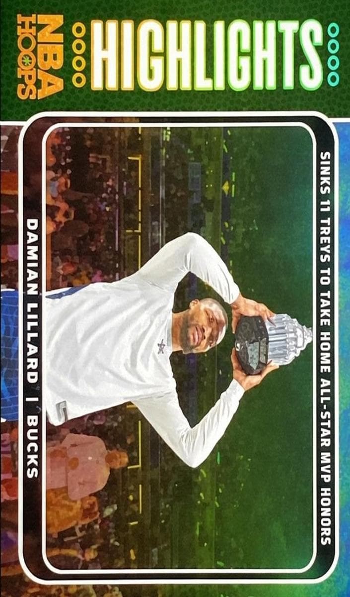 Damian Lillard 2024 panini Hoops