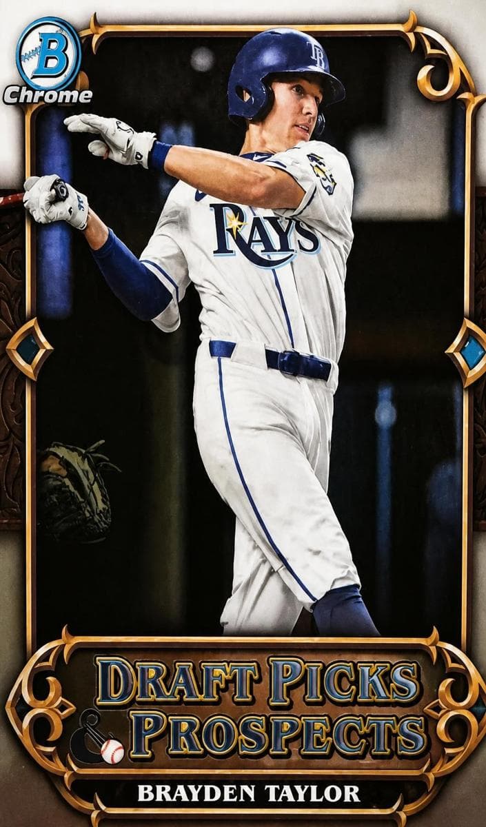 Brayden Taylor 2023 bowman Bowman Draft